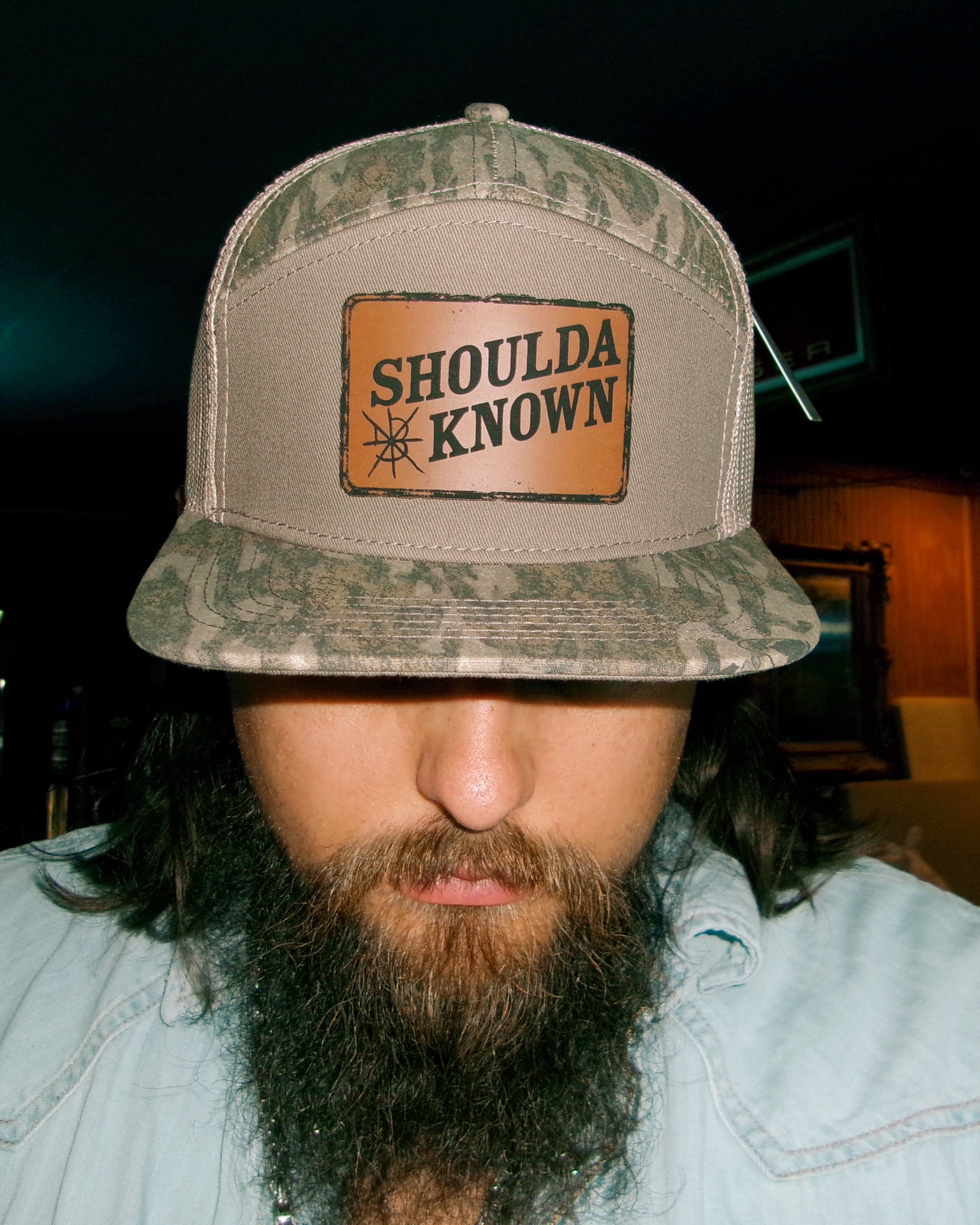 Shoulda Known Camo Hat