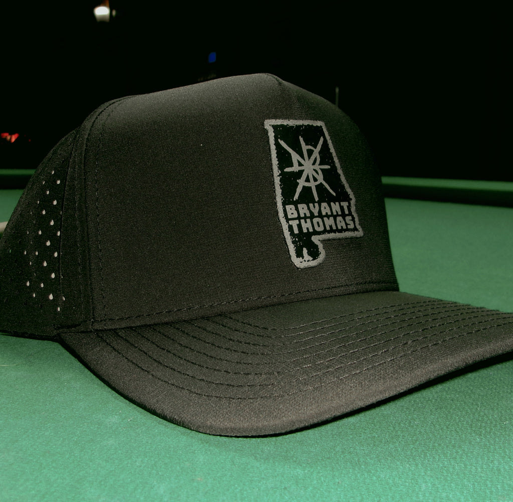 Black Alabama Logo Hat