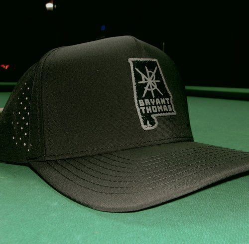 Black Alabama Logo Hat